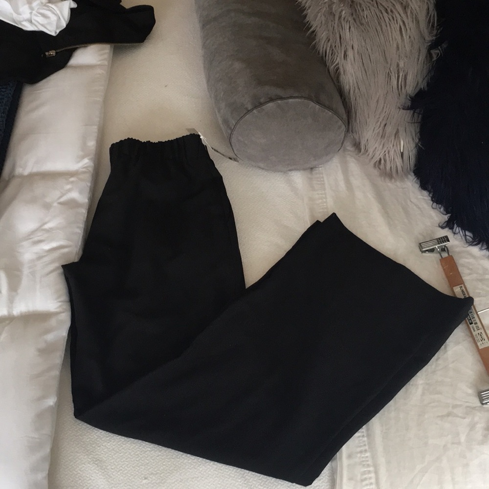 Aqua bell bottom dress pant